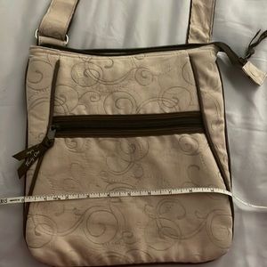 Thirty-One crossbody fabric bag